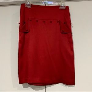 Gorgeous Red satin pencil skirt ❤️❤️❤️